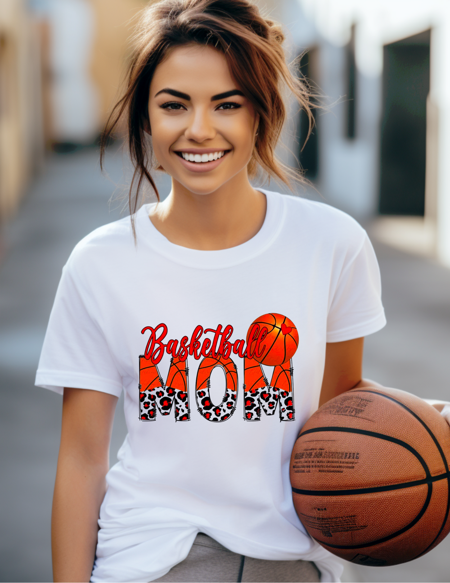 Basketball Mom – Game Day Graphic Tee, Sweatshirt & Hoodie