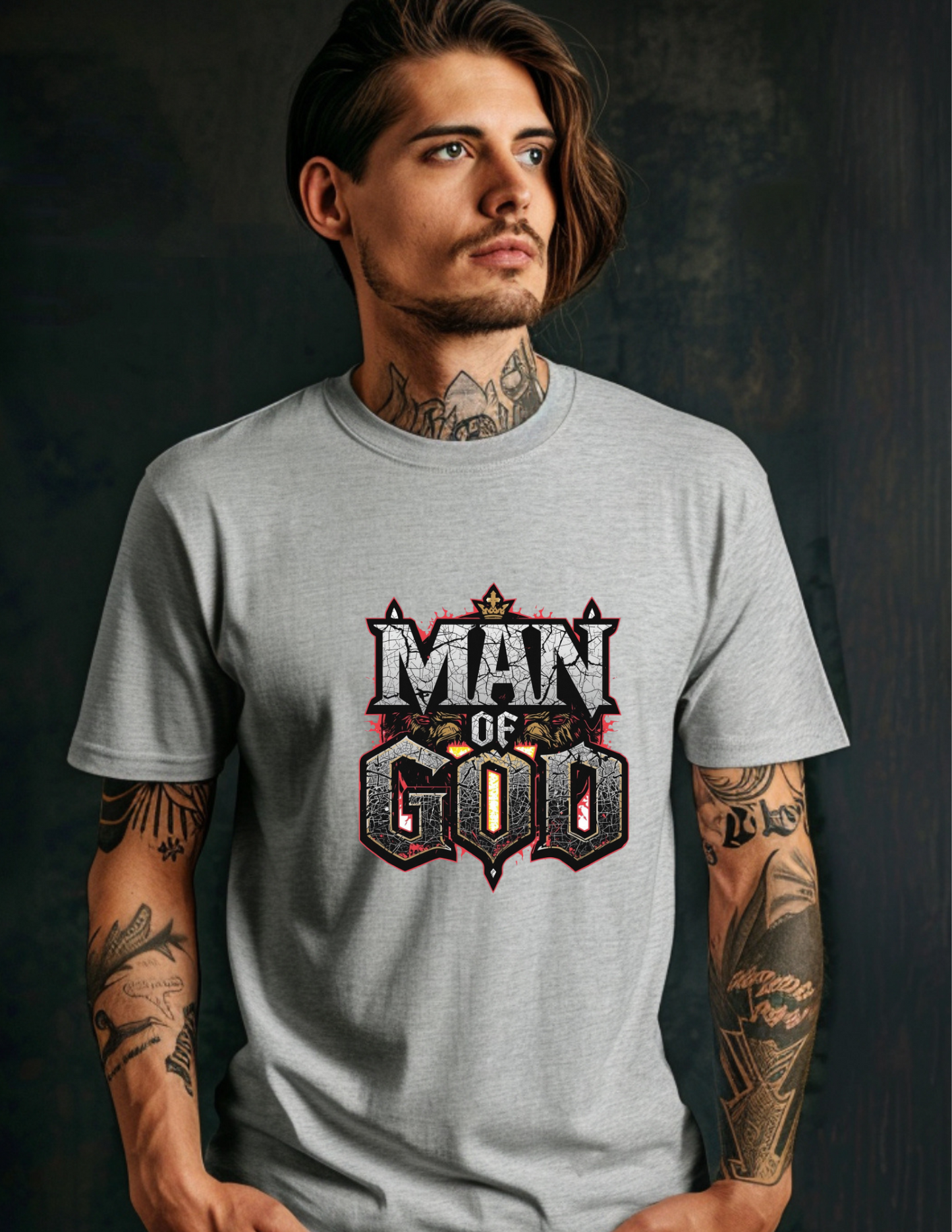 Man of God – Faith-Based Christian Graphic Tee