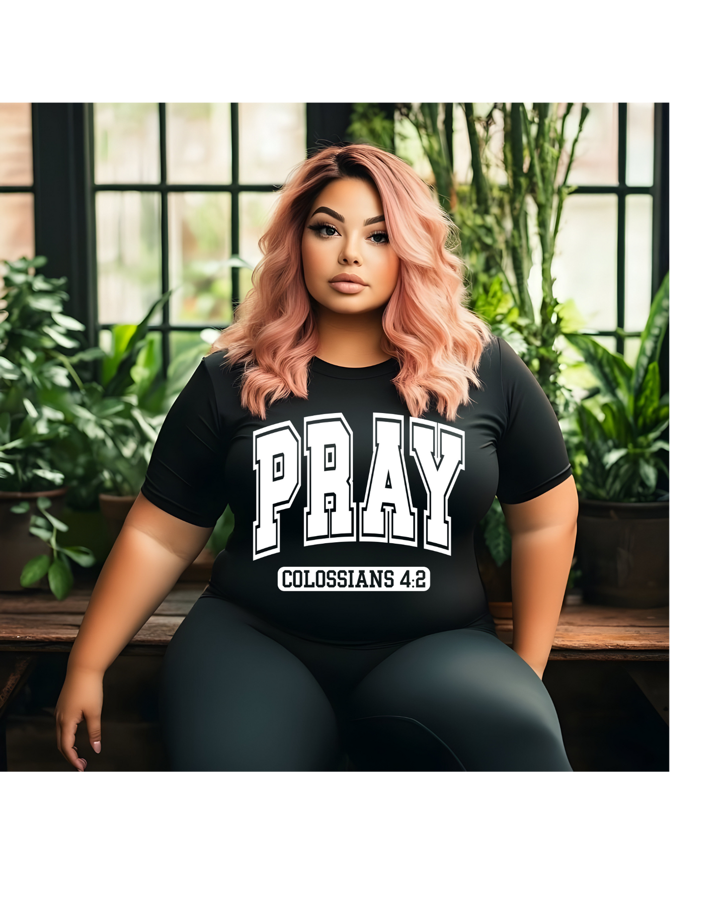 Pray – Faith-Based Christian Graphic Tee