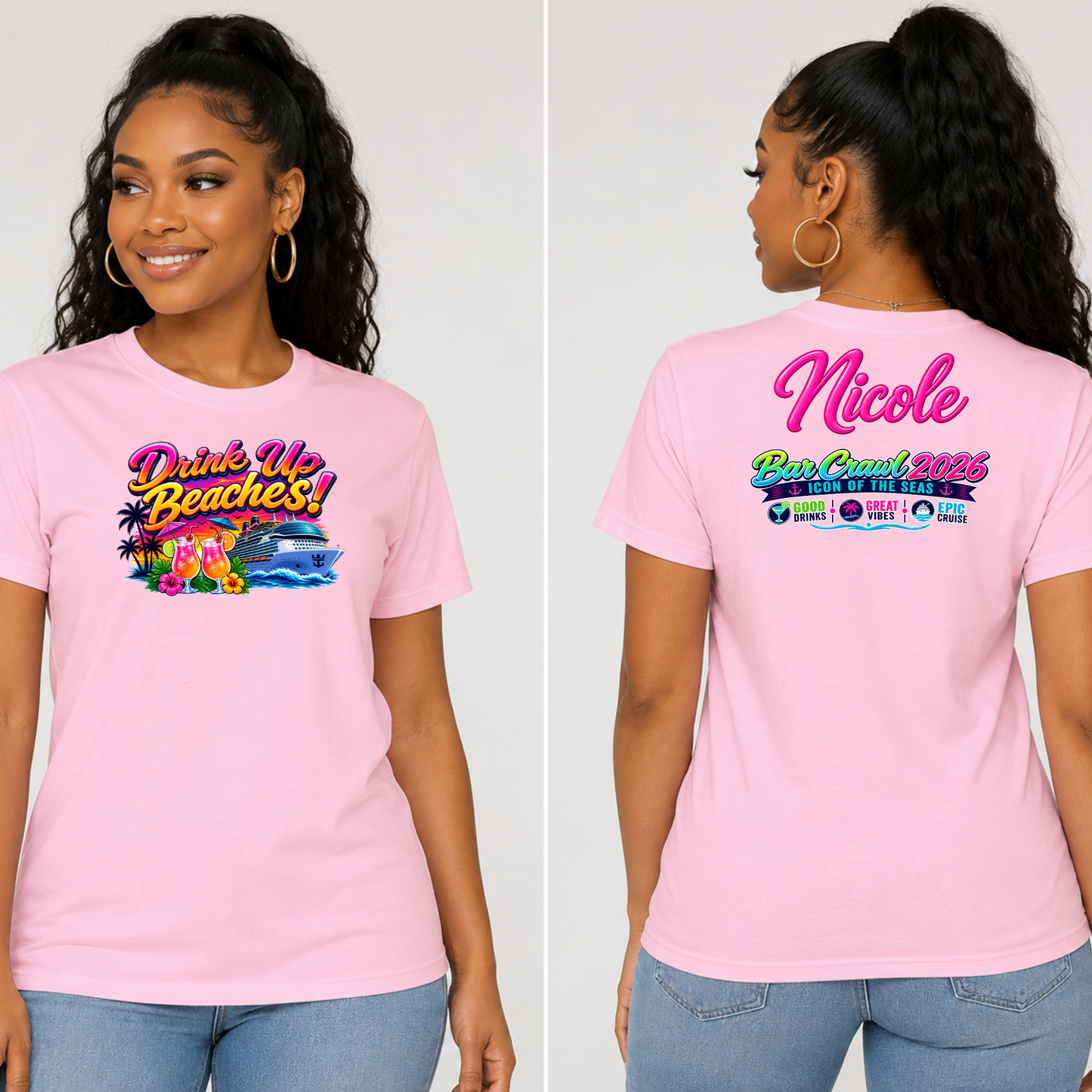 Custom T-Shirt Order – Keisha, Nicole, Wifey & Hubby