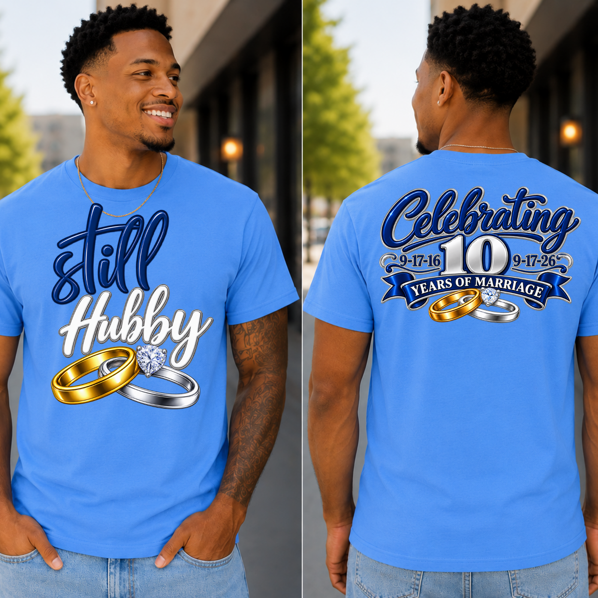 Custom T-Shirt Order – Keisha, Nicole, Wifey & Hubby