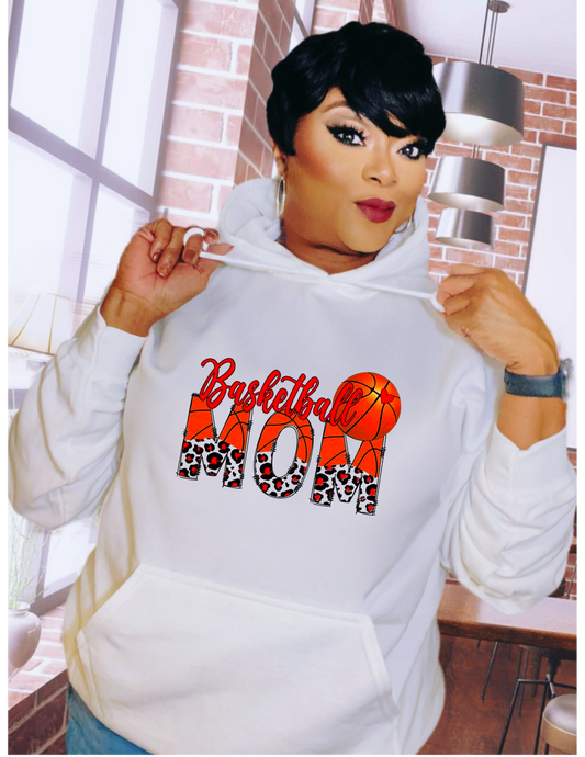 Basketball Mom – Game Day Graphic Tee, Sweatshirt & Hoodie