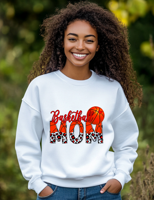 Basketball Mom – Game Day Graphic Tee, Sweatshirt & Hoodie