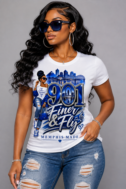 901 Finer & Fly Memphis Graphic T-Shirt | Lott Expressions R.A.W.