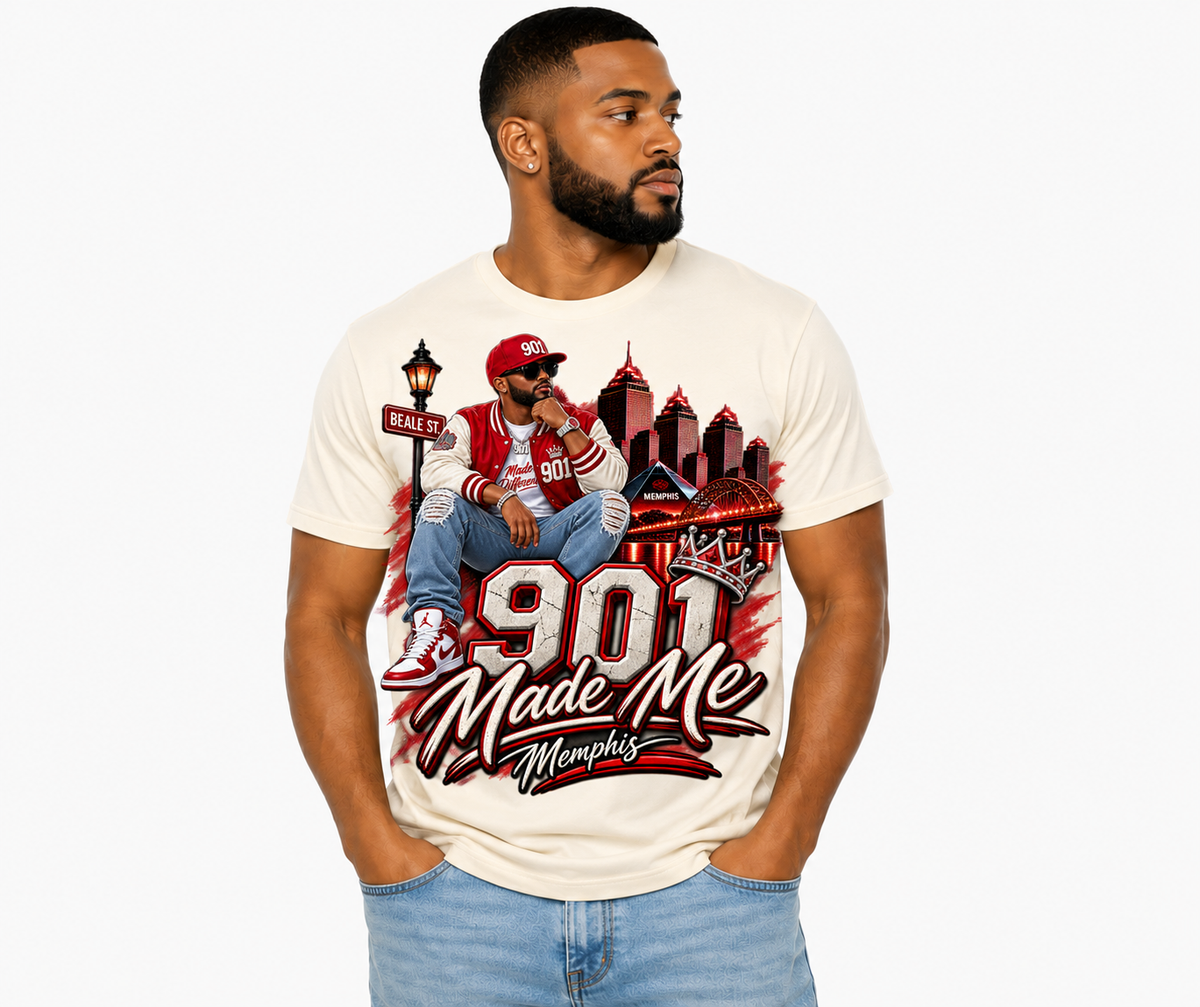 901 Made Me Memphis Graphic T-Shirt