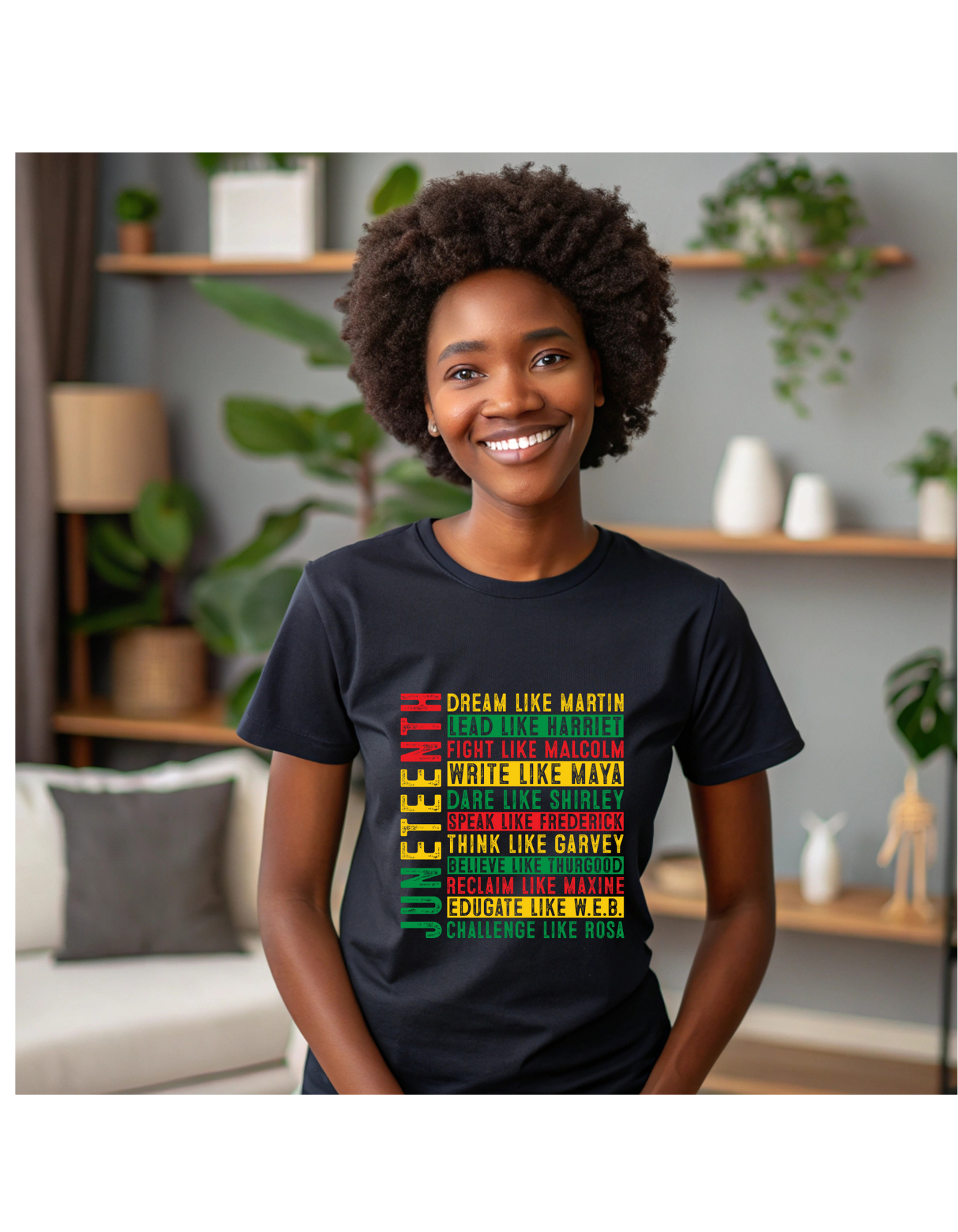 Juneteenth Dream Like – Freedom & Heritage Graphic Tee