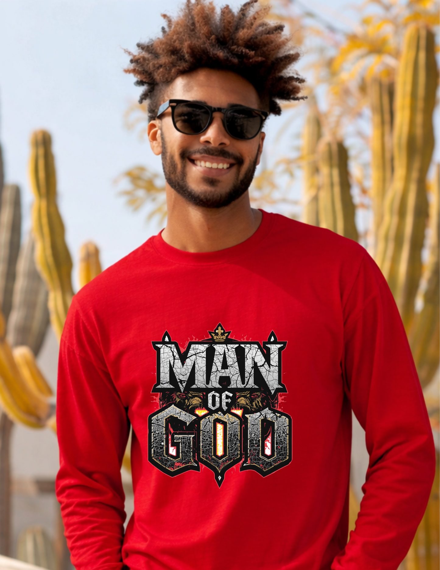 Man of God – Faith-Based Christian Graphic Tee