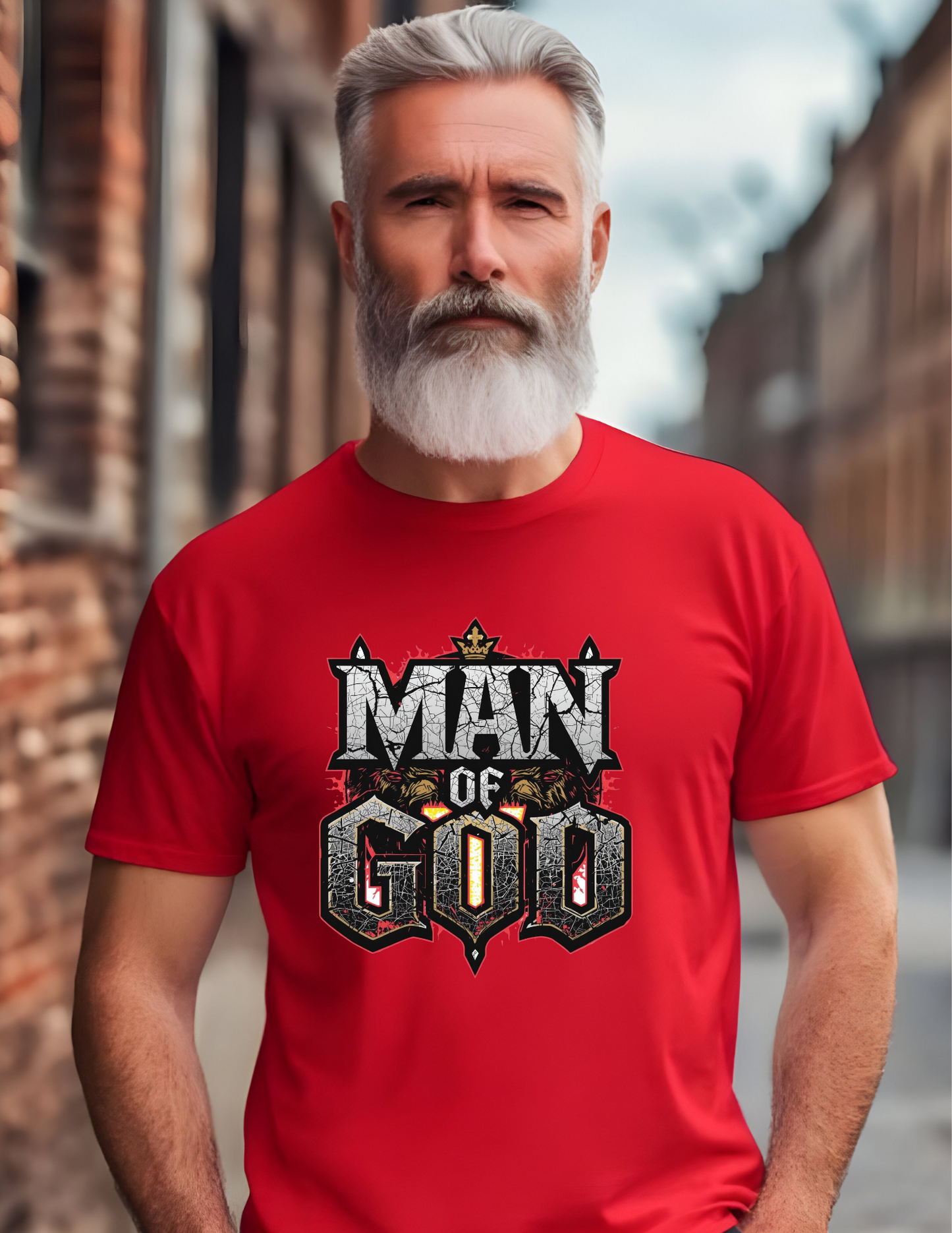 Man of God – Faith-Based Christian Graphic Tee