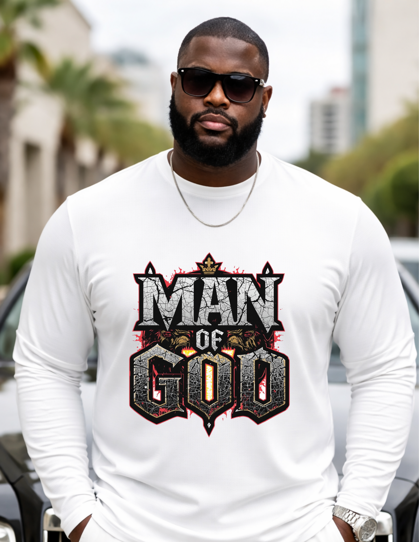 Man of God – Faith-Based Christian Graphic Tee