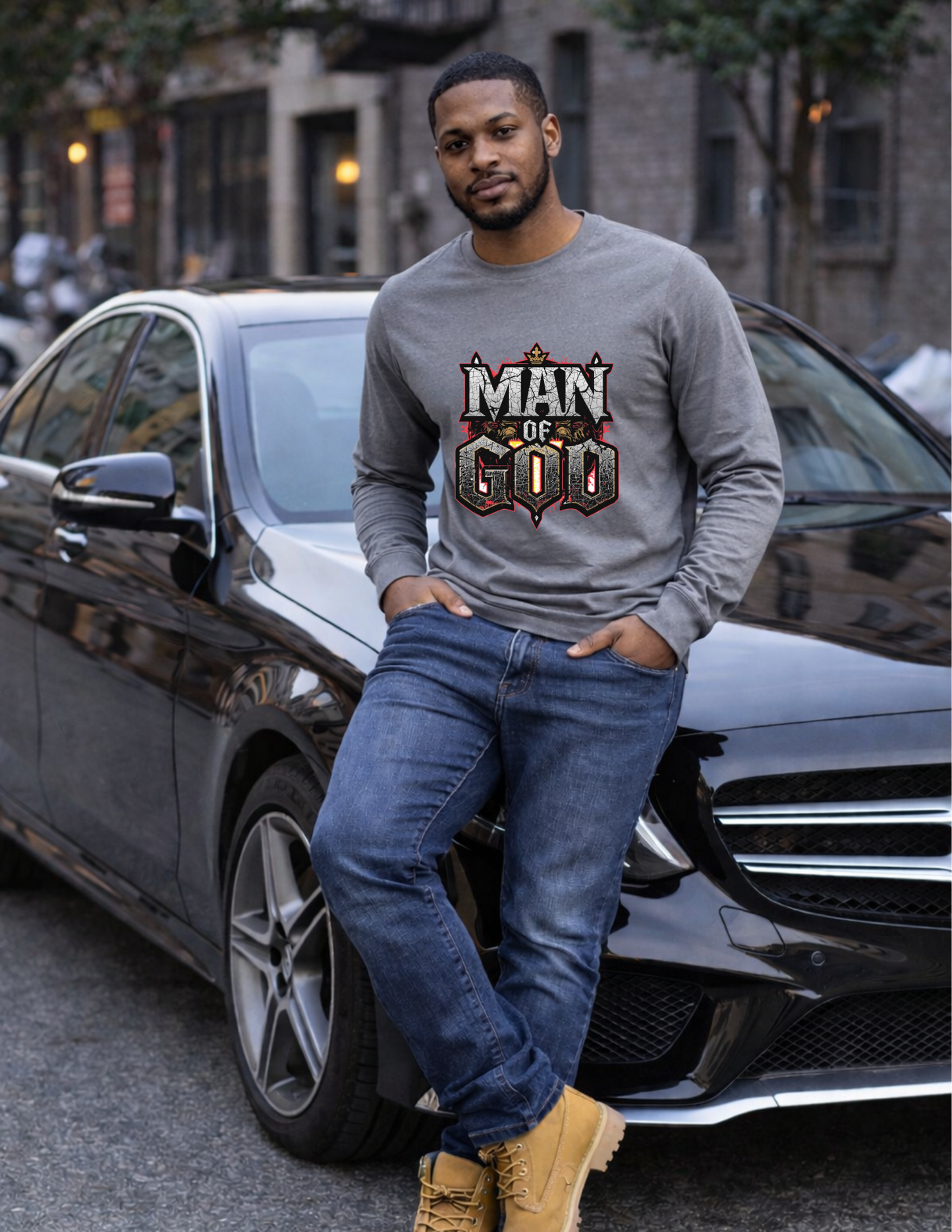 Man of God – Faith-Based Christian Graphic Tee