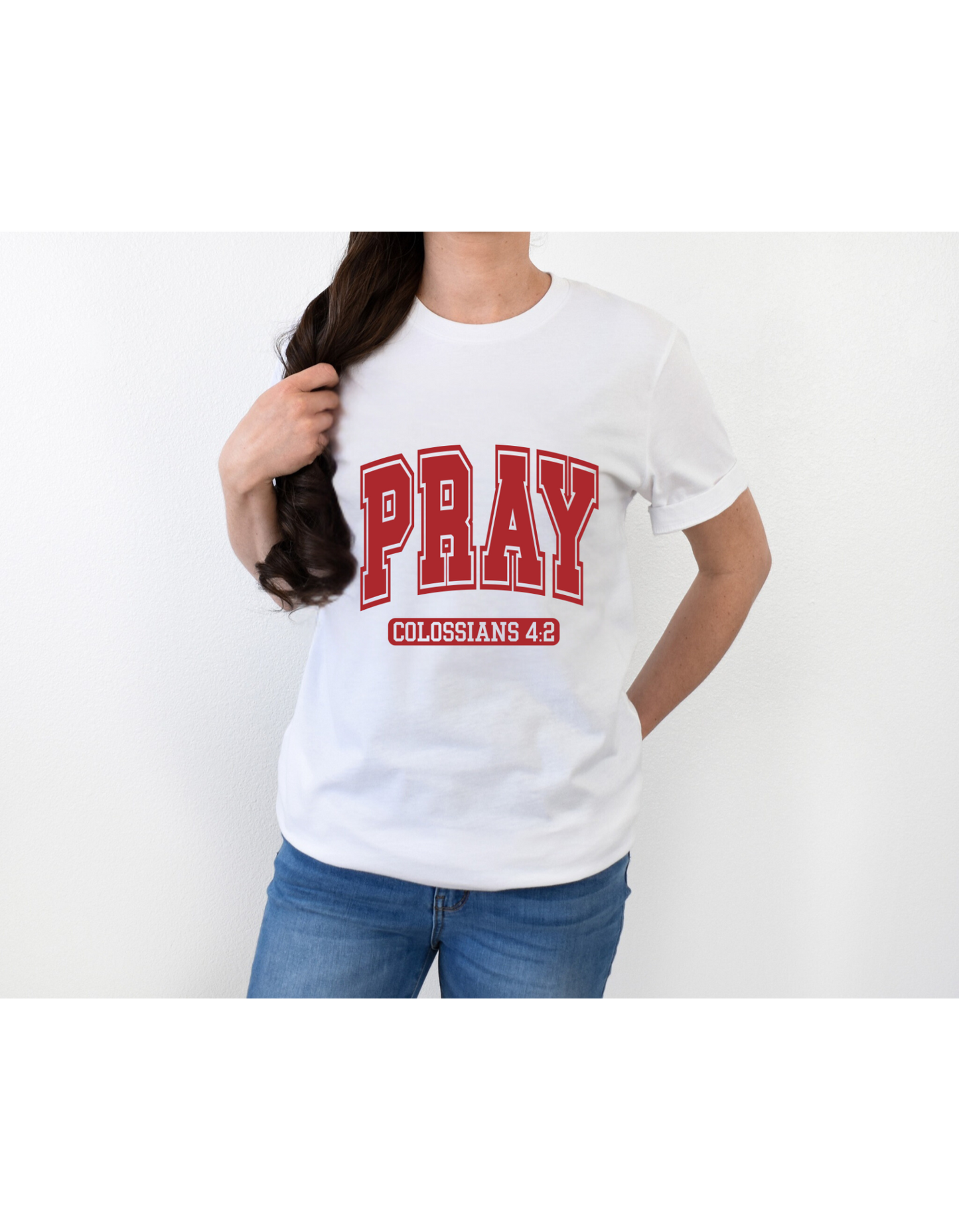 Pray – Faith-Based Christian Graphic Tee