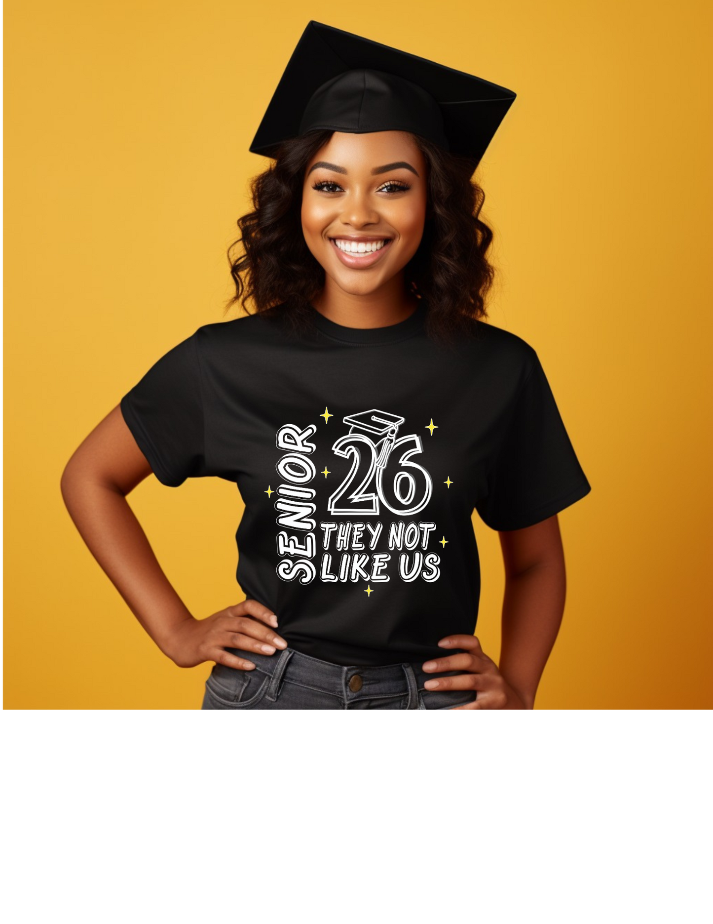Senior 2026 They Not Like Us Shirt - Class of 2026 Graduation Apparel